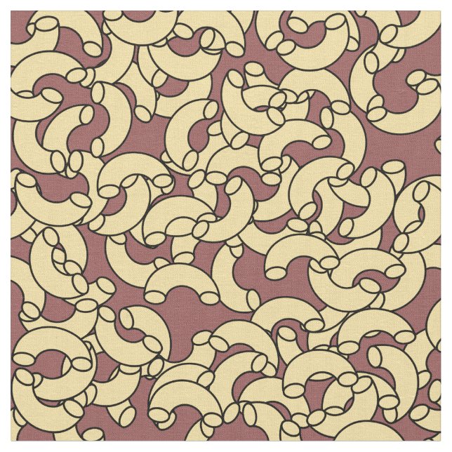 Elbow Pasta Fabric (Close Up)