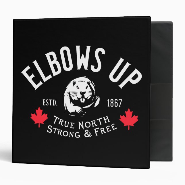 Elbows Up! Binder (Front/Inside)