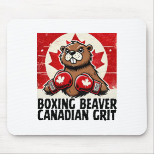 Elbows Up Canada Canadian Counter Tariffs Beaver B Mouse Pad