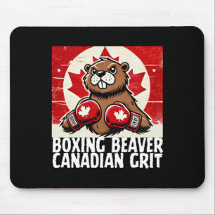 Elbows Up Canada Canadian Counter Tariffs Beaver B Mouse Pad