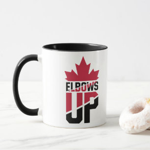 Elbows Up Canada Mug