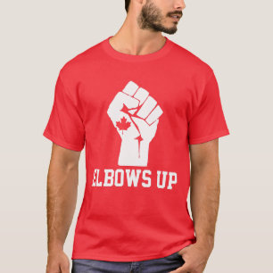 Elbows Up Canada - Proud Canadian T-Shirt