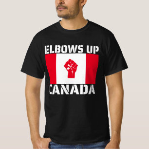 Elbows Up Canada - Proud Canadians T-Shirt