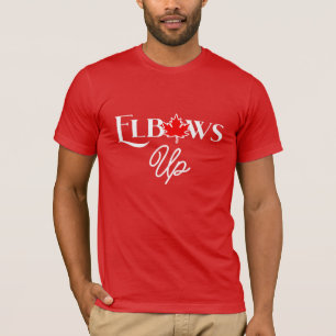 Elbows Up   Canada Support & Ally T-Shirt