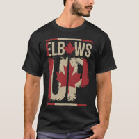 Elbows Up Canada True North Strong and Free Proud