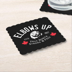 Elbows Up! Coasters #2