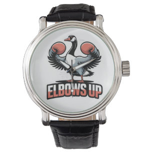 Elbows Up – Fighting Canadian Goose Watch