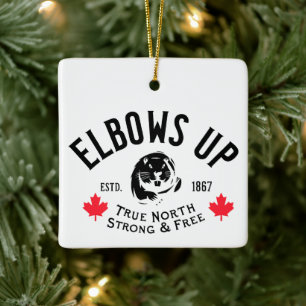 Elbows Up! Ornament