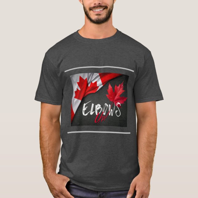 Elbows Up!  T-Shirt (Front)