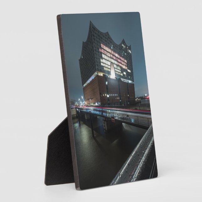 Elbphilharmonie Hamburg Plaque (Side)