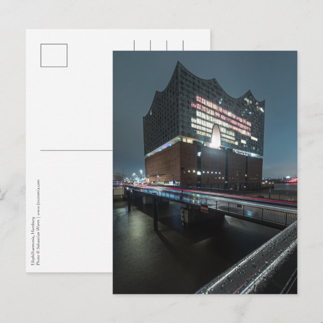 Elbphilharmonie Hamburg Postcard (Front/Back)