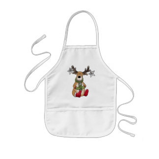 Elch mit Stern Kids Apron
