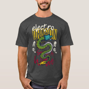 Elctro Dragon Japanese T-Shirt
