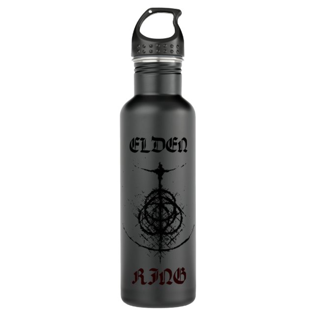 Elden Ring sign    710 Ml Water Bottle (Front)