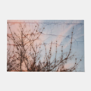 Elder Branches Silhouette Doormat