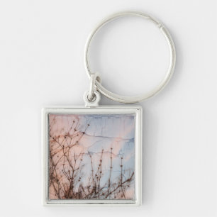 Elder Branches Silhouette Keychain