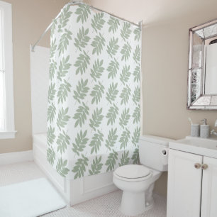 Elder Leaf Big Pattern Green+White