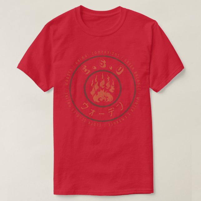 Elder Scrolls Online Warden T-Shirt (Design Front)