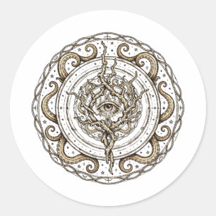 Elder Sign Badge Sticker