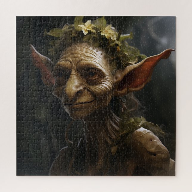 Elderly Forest Goblin Jigsaw Puzzle (Vertical)