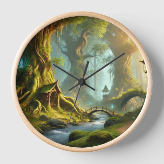 Eldertree Haven – The Hidden Realm Clock