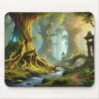 Eldertree Haven – The Hidden Realm Mouse Pad