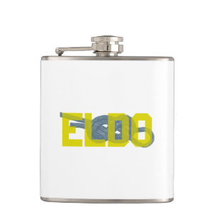 Eldorado Canyon Figure 8 Climbing Hip Flask