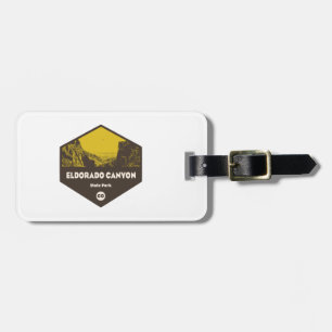 Eldorado Canyon State Park Colorado Luggage Tag