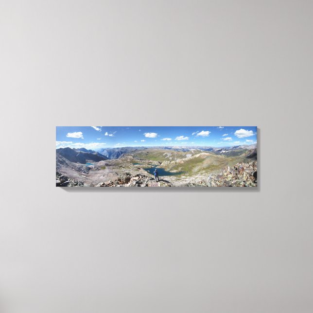 Eldorado Lake - Weminuche Wilderness - Colorado Canvas Print (Front)
