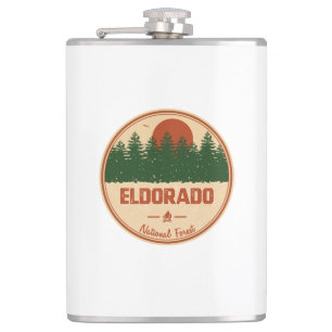 Eldorado National Forest Hip Flask