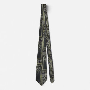 Eldrich Tie (Black and Gold) Tileing