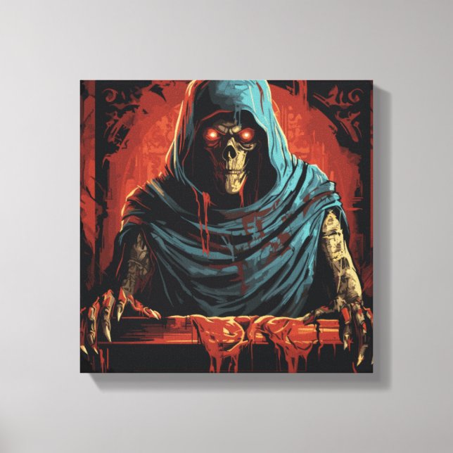 Eldritch Awakening Canvas Print (Front)