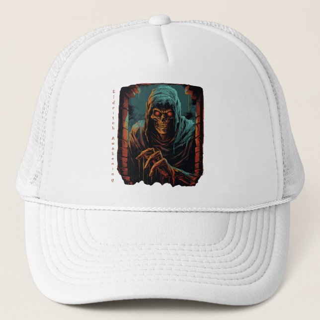 Eldritch Awakening Trucker Hat (Front)