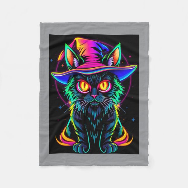 Eldritch Eye Monster Fleece Blanket (Front)