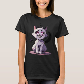 Eldritch Horror Cute Kitten Demon Art T-Shirt