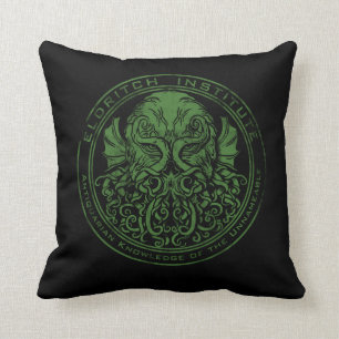 Eldritch Institute Throw Pillow