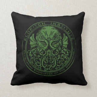 Eldritch Institute Throw Pillow