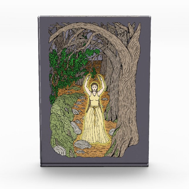 Eldritch Mistress (Fairy Lady in Woods) Photo Block (Front)