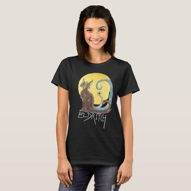 Eldritch the Cat t-shirt (Front Full)