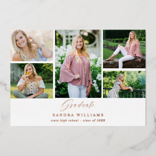 Ele Chic 5 Multi Photo Graduate Announcement