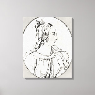 Eleanor of Aquitaine Canvas Print