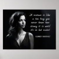Eleanor Roosevelt “about strong women”
