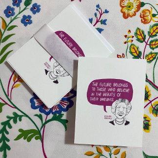 Eleanor Roosevelt flat notecards and envelopes