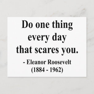 Eleanor Roosevelt Quote 2a Postcard