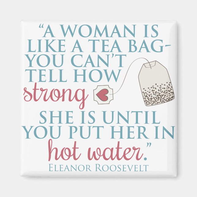 Eleanor Roosevelt quote Magnet (Front)