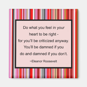 Eleanor Roosevelt Quote Magnet