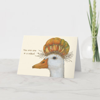 Eleanor the duck card