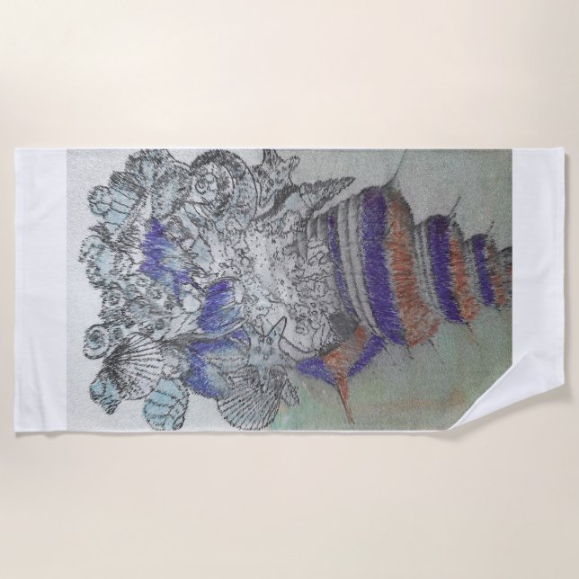Eleauthera, Bahamas: Beach Towel (Front)