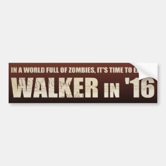 Elect a Walker '16 - Bumper Sticker
