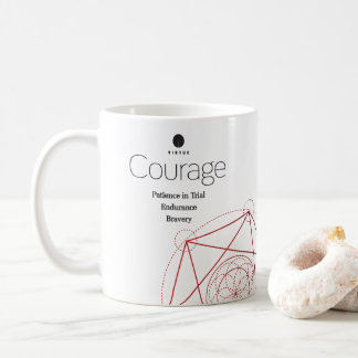 Elect Art: Courage: 6 of 7 Virtue Mug